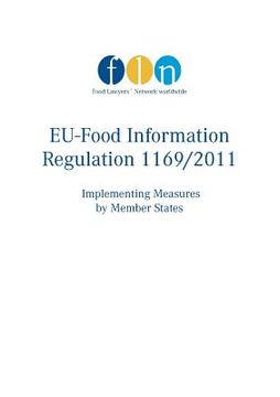 portada EU-Food Information Regulation 1169/2011: Implementing Measures by Member States (en Inglés)