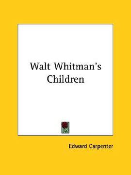 portada walt whitman's children