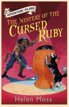 portada The Mystery of the Cursed Ruby: Book 5 (Adventure Island) (en Inglés)