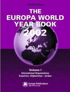 portada The Europa World Year Book 2002 (Vol 1 & vol 2)