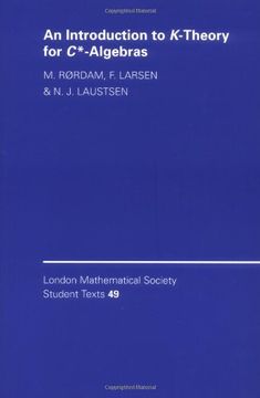portada An Introduction to K-Theory for C*-Algebras Paperback (London Mathematical Society Student Texts) (in English)