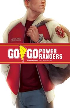 portada Go go Power Rangers Book one Deluxe Edition hc (go go Power Rangers, 1) 
