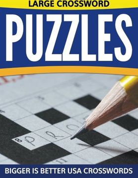 portada Large Crossword Puzzles: Bigger Is Better USA Crosswords