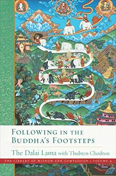 portada Following in the Buddha's Footsteps (4) (The Library of Wisdom and Compassion) (en Inglés)