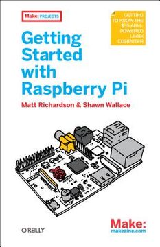 portada getting started with raspberry pi (en Inglés)