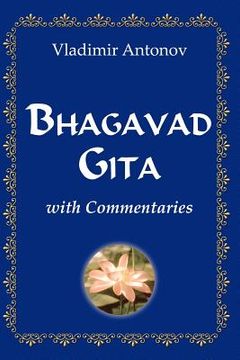 portada bhagavad gita with commentaries (en Inglés)
