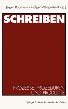 portada Schreiben: Prozesse, Prozeduren und Produkte (in German)