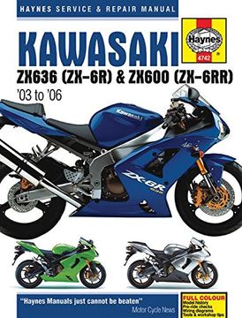 portada Kawasaki Zx-6R: 03-06 (Haynes Service and Repair Manual) (in English)