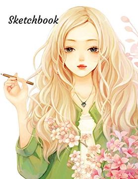 portada Sketchbook: Cute Fashion Sketchbook for Children: 100+ Pages of 8. 5 x11 Large Blank Sketch Book for Drawing or Doodling, Sketchpad for Kids, Sketch Book for Teens 