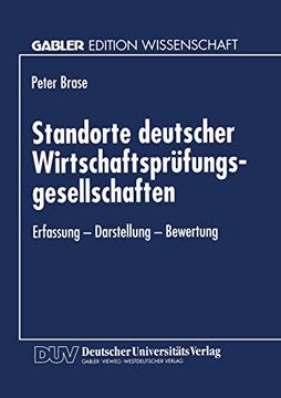 portada Standorte Deutscher Wirtschaftsprüfungsgesellschaften: Erfassung ― Darstellung ― Bewertung (en Alemán)