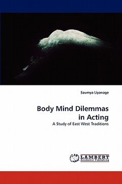 portada body mind dilemmas in acting (in English)