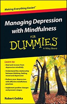 portada Managing Depression With Mindfulness For Dummies (en Inglés)