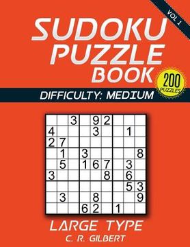 portada SUDOKU Puzzle Book - MEDIUM (en Inglés)
