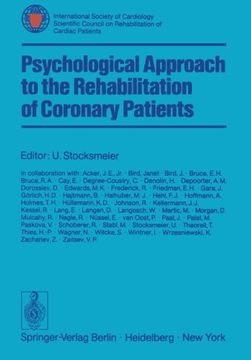 portada psychological approach to the rehabilitation of coronary patients: international society of cardiology scientific council on rehabilitation of cardiac