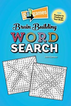 portada Go! Games Brain Building Word Search (en Inglés)