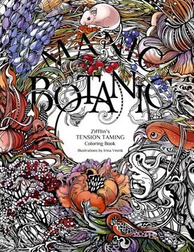 portada Manic Botanic: Zifflin's Coloring Book (en Inglés)