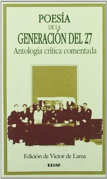 portada Poesía de la Generación del 27 (in Spanish)