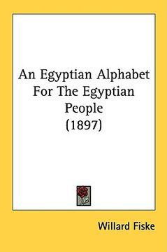 portada an egyptian alphabet for the egyptian people (1897) (en Inglés)