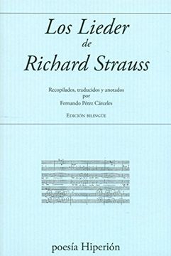 portada Los Lieder de Richard Strauss