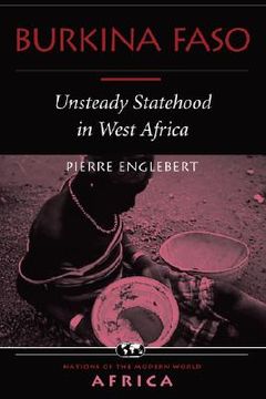 portada burkina faso: unsteady statehood in west africa (en Inglés)