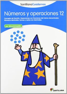 portada Números y operaciones, Educación Primaria. Cuaderno 12 (in Spanish)