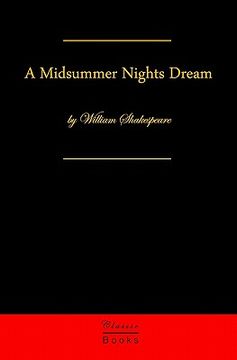 portada a midsummer night's dream (en Inglés)