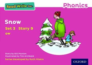 portada Read Write Inc. Phonics: Pink set 3 Storybook 9 Snow (Read Write Inc. Phonics) (en Inglés)