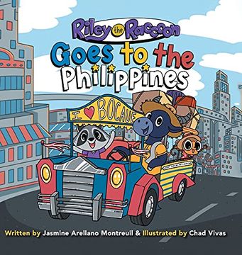 portada Riley the Raccoon: Goes to the Philippines (en Inglés)