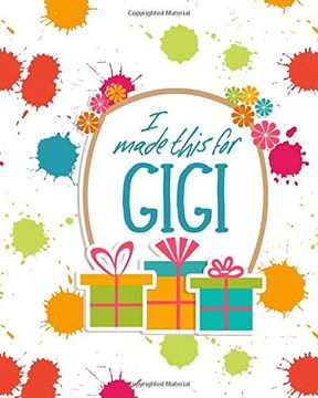 portada I Made This for Gigi: Diy Activity Booklet Keepsake (en Inglés)