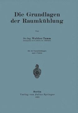 portada Die Grundlagen der Raumkühlung (German Edition)