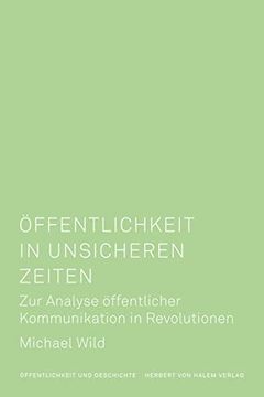 portada Öffentlichkeit in Unsicheren Zeiten (in German)