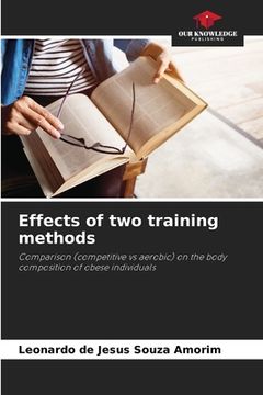 portada Effects of two training methods (in English)