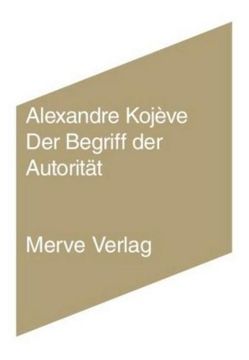 portada Der Begriff der Autorität (in German)