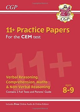 portada New 11+ cem Practice Papers - Ages 8-9 (en Inglés)