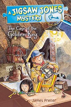 portada Jigsaw Jones: The Case of the Golden key (Jigsaw Jones Mysteries) (en Inglés)