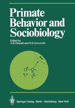 portada primate behavior and sociobiology: selected papers (part b) of the viiith congress of the international primatological society, florence, 7 12 july, 1