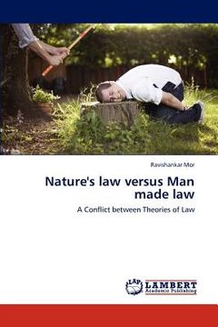 portada nature's law versus man made law (en Inglés)
