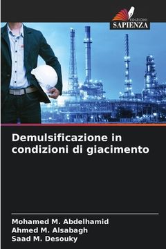 portada Demulsificazione in condizioni di giacimento (in Italian)