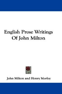 portada english prose writings of john milton