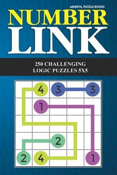 portada Number Link: 250 Challenging Logic Puzzles 5x5 (en Inglés)