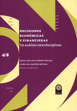 portada DECISIONES ECONOMICAS Y FINANCIERAS UN ANALISIS INTERDISCIPLINAR