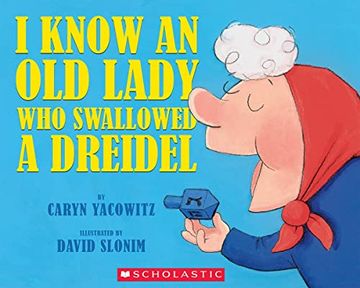 portada I Know an old Lady who Swallowed a Dreidel (in English)