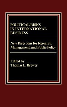 portada Political Risks in International Business: New Directions for Research, Management, and Public Policy (en Inglés)