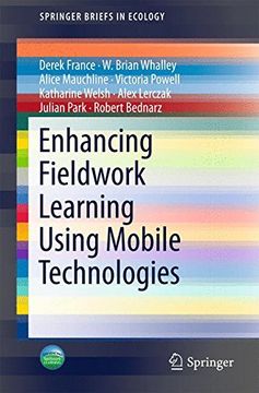 portada Enhancing Fieldwork Learning Using Mobile Technologies (Springerbriefs in Ecology) (in English)