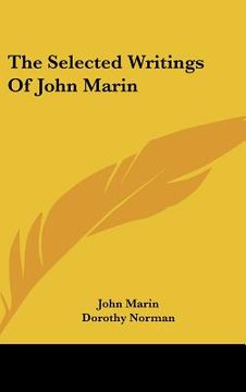 portada the selected writings of john marin (en Inglés)