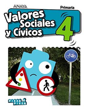 portada Valores Sociales y Cívicos 4.