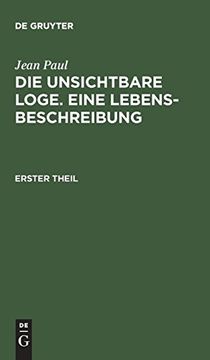 portada Die Unsichtbare Loge: Eine Lebensbeschreibung (en Alemán)