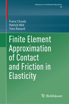 portada Finite Element Approximation of Contact and Friction in Elasticity (en Inglés)