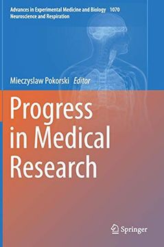 portada Progress in Medical Research (Advances in Experimental Medicine and Biology) (en Inglés)