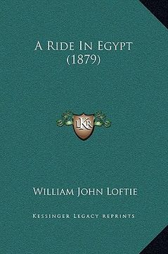 portada a ride in egypt (1879) (en Inglés)